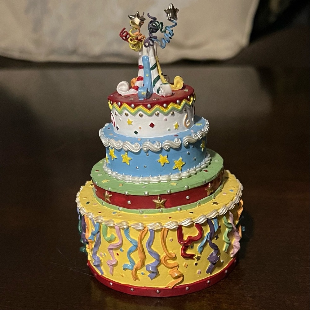 Enesco MAY YOUR WISH COME TRUE Cake Topper Vintage Figurine Made From Scratch - Picture 3 of 7